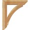 Ekena Millwork Thorton Slat Rough Sawn Bracket, Western Red Cedar, 4"W x 22"D x 26"H BKT04X22X26THR06RWR - alternate 4